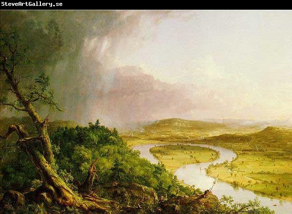 Thomas Cole 'The Ox Bow' of the Connecticut River near Northampton, Massachusetts